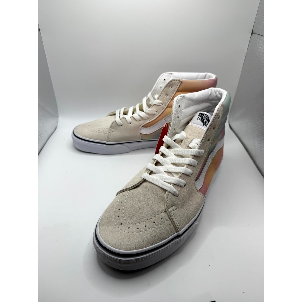 Vans Aura‎ Shift Sk8-Hi VN0A4U3CWGQ Womens 10 Sneakers Gray Skateboard Shoes
